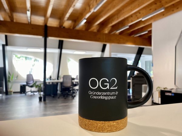 OG2-Tasse mit Korkboden